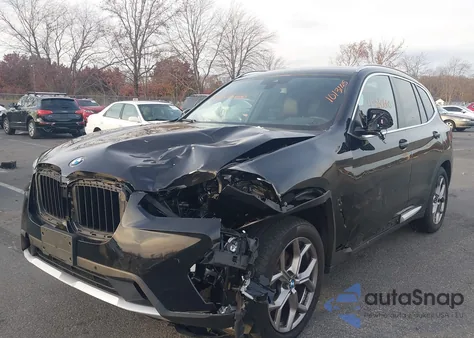 2022 BMW X3 xDrive30I from USA, damaged, VIN WBX57DP06NN176045